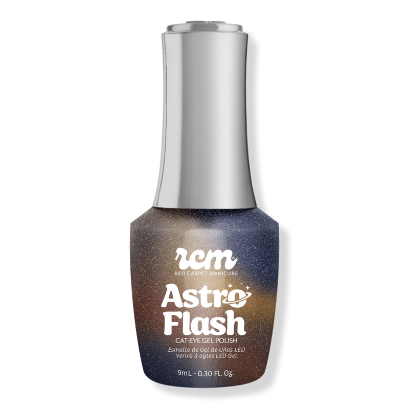 Red Carpet Manicure - Galactic Cowgirl Astro Flash Hybrid Cat-Eye