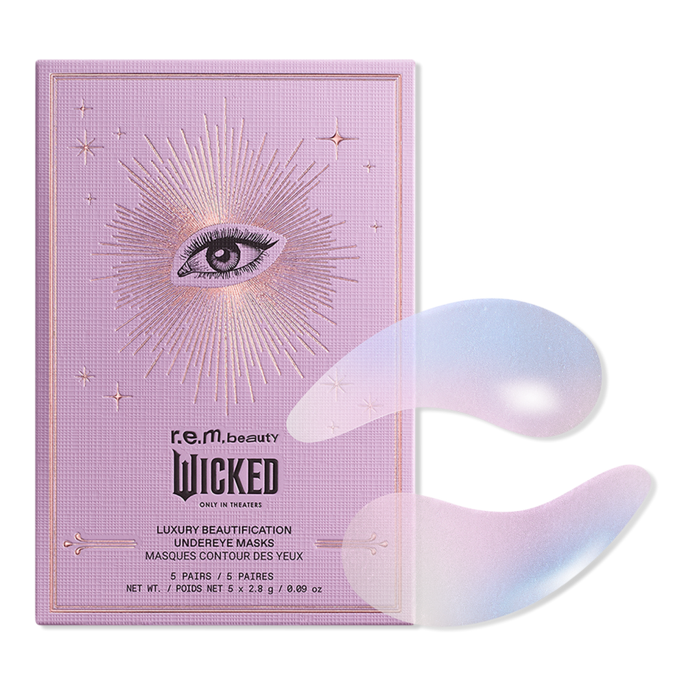 R.e.m. Beauty X Wicked Luxury Beautification Undereye Masks In Transparent