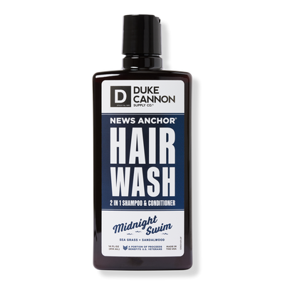 Duke Cannon Supply Co Midnight Swim 2 in 1 Hair Wash