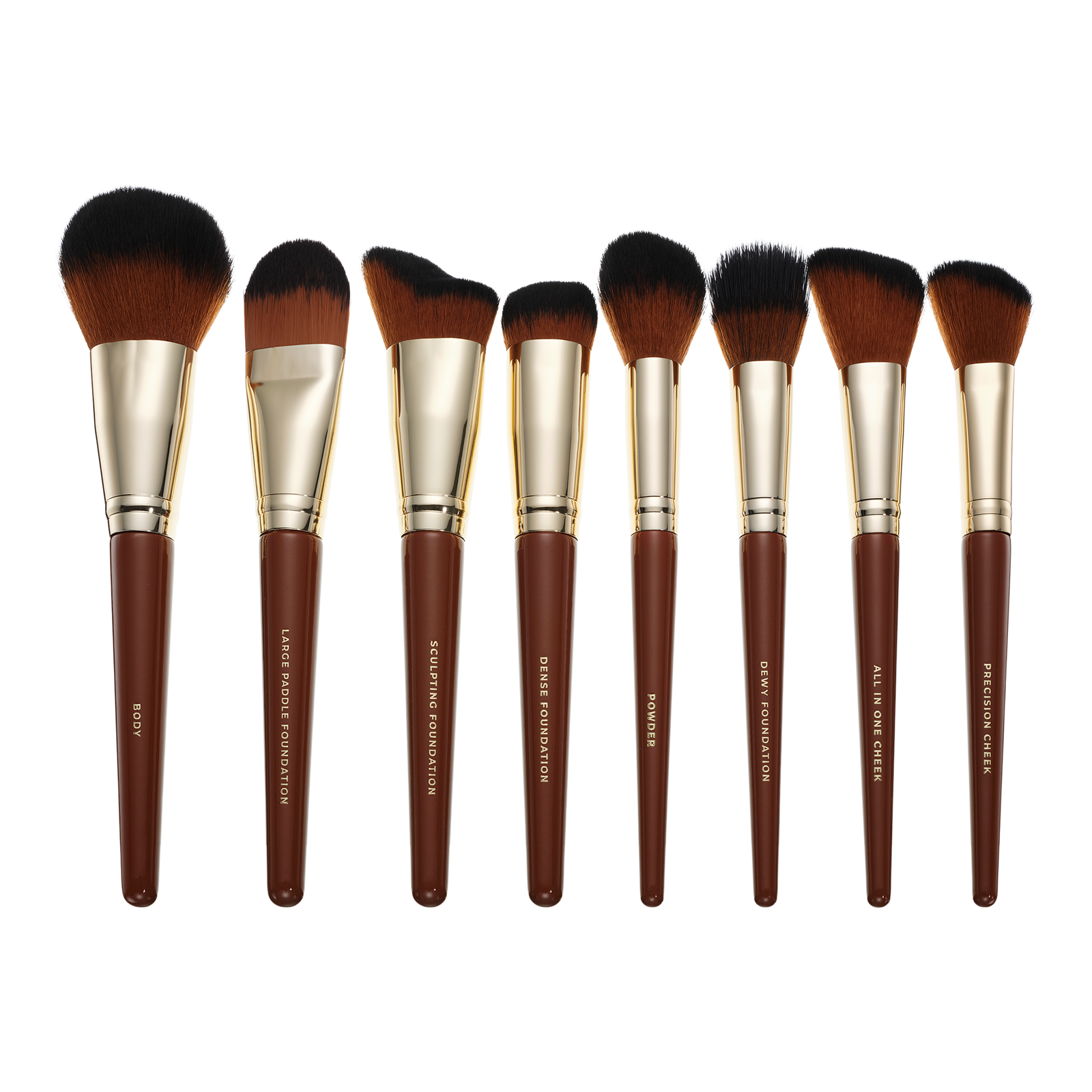 Pantherine 20-Piece Professional Makeup Brush Set