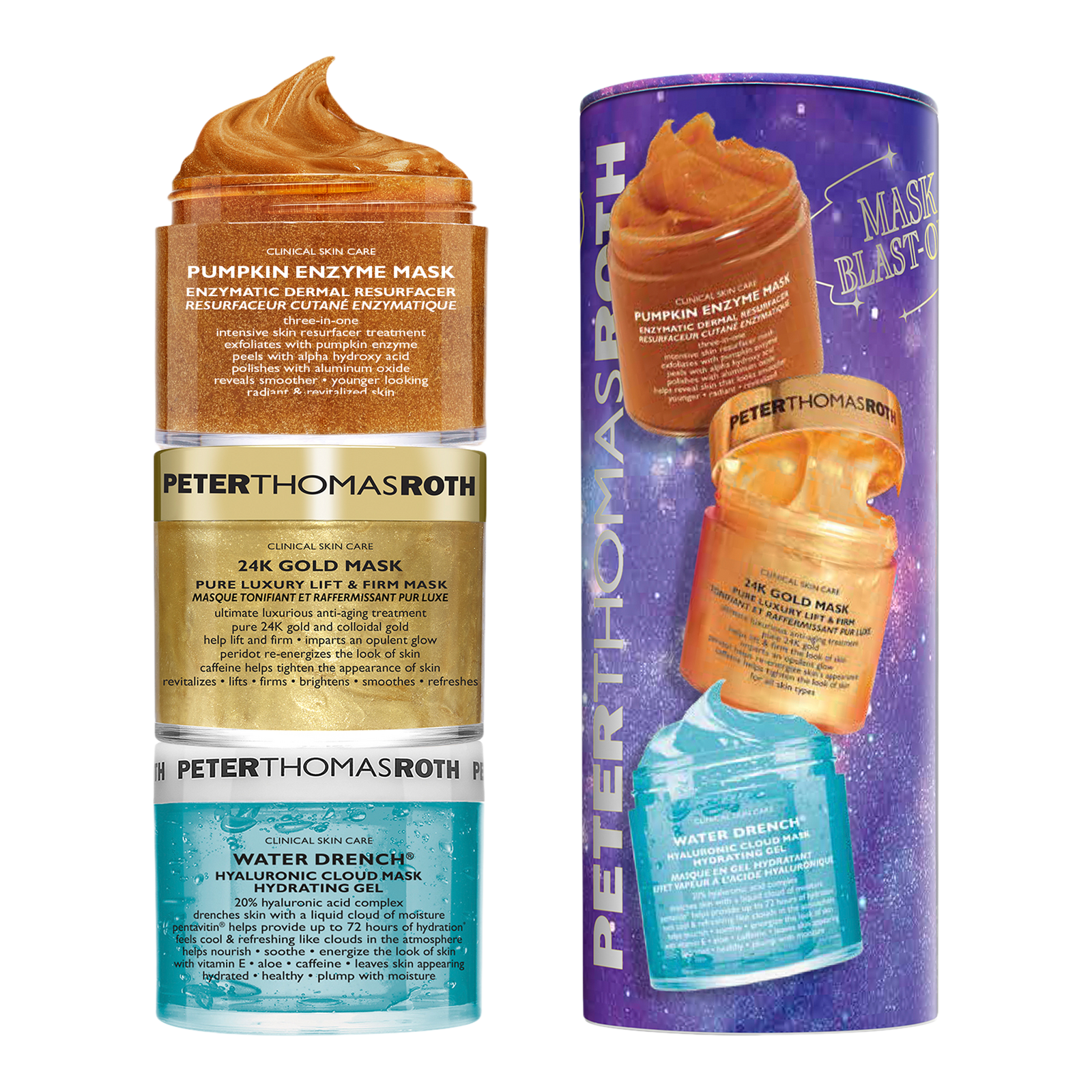 Mask Blast-Off 3-Piece Mask Kit