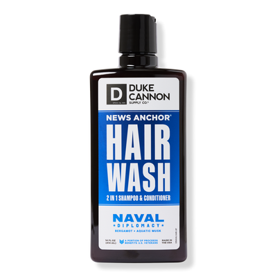 Duke Cannon Supply Co Naval Diplomacy 2 in 1 Hair Wash