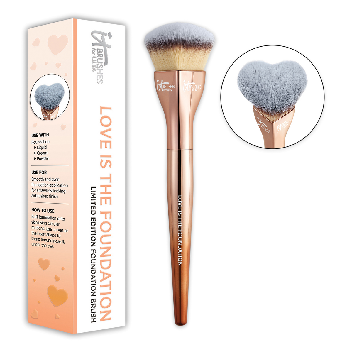 2018 IT Cosmetics Love online is the foundation brush