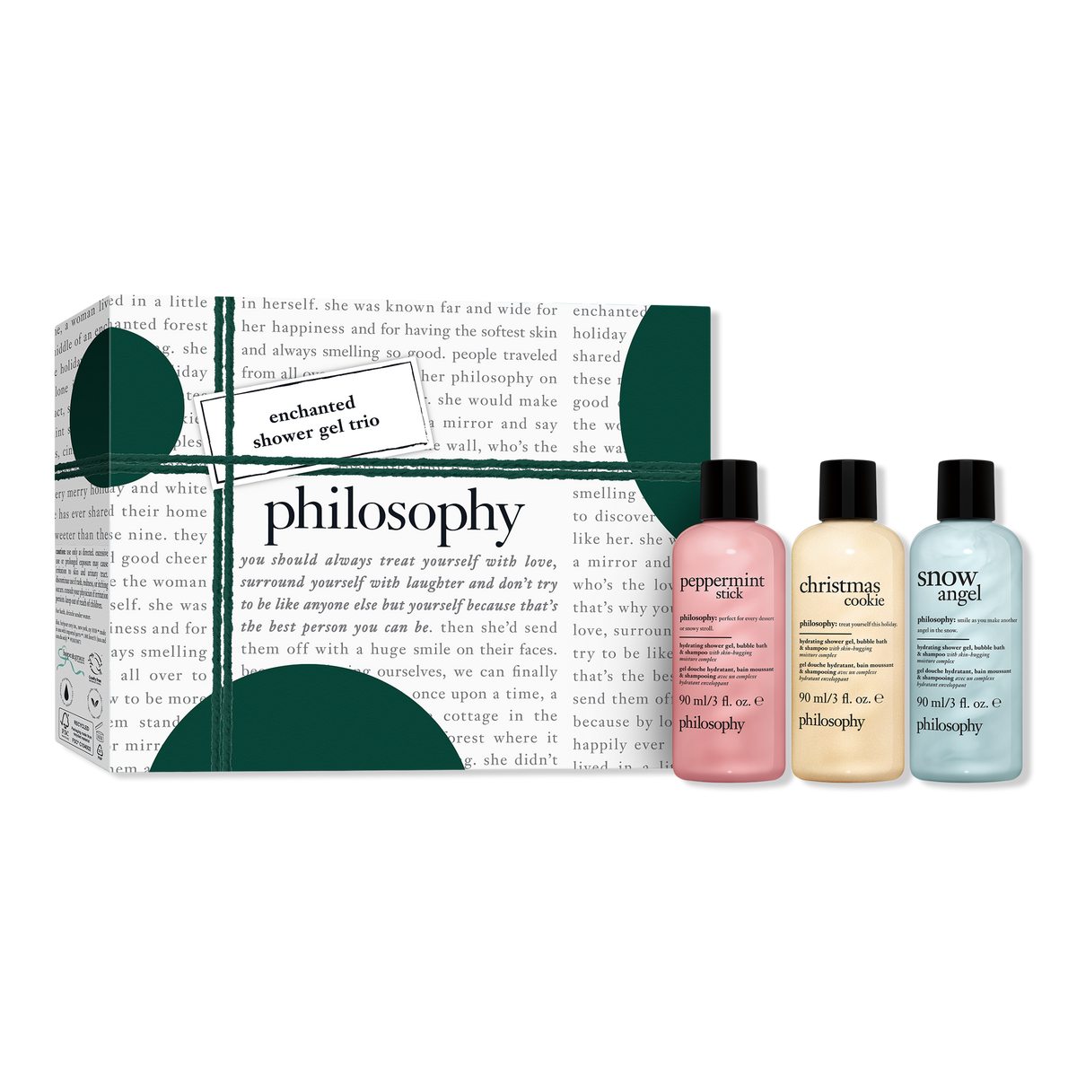 NEW 3 pc. Philosophy Shower Gel: hotsell Eggnog, Apple Cirder, Holiday Spice 16 oz. each