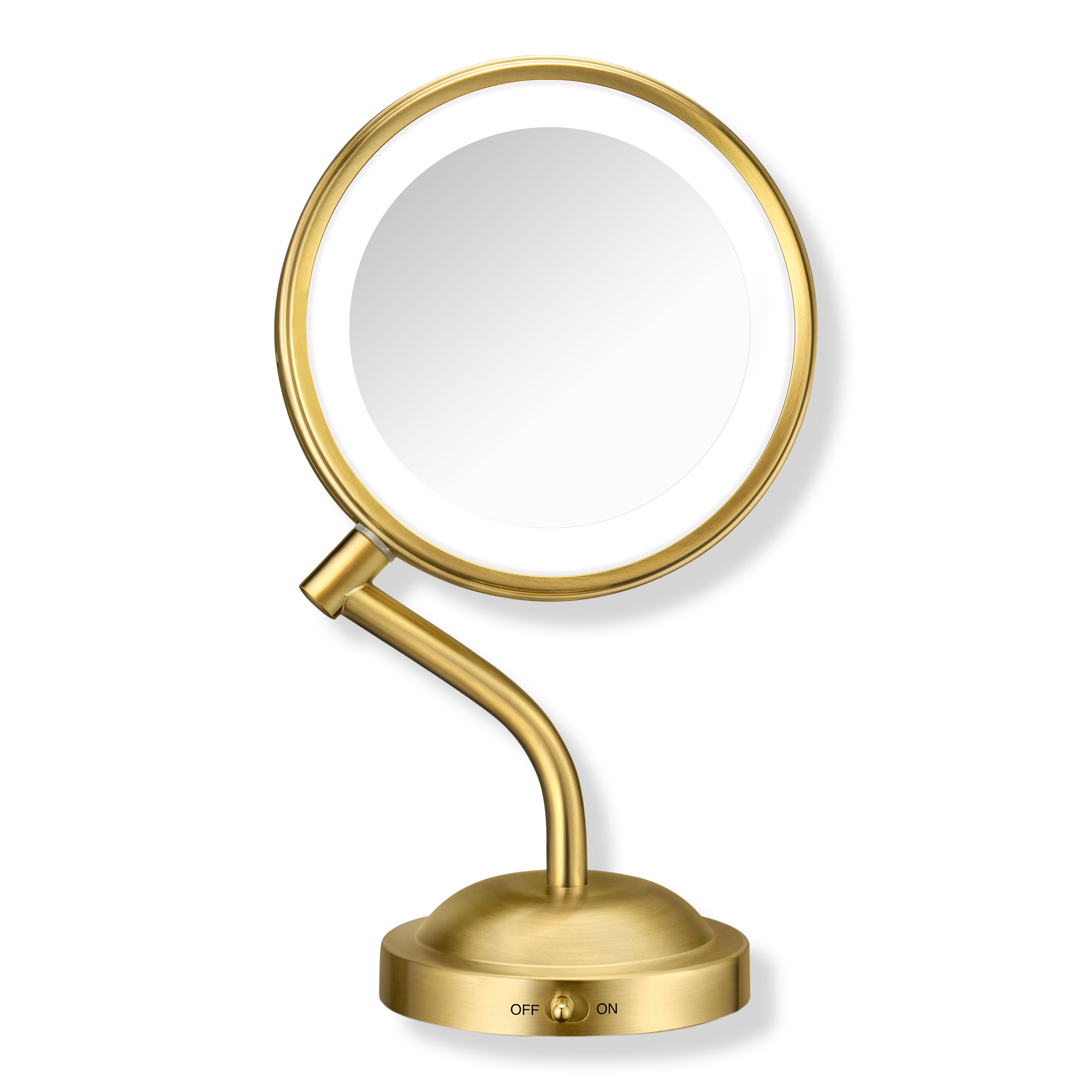 Conair 1X & 5X Maginification LED Brass Mirror #1