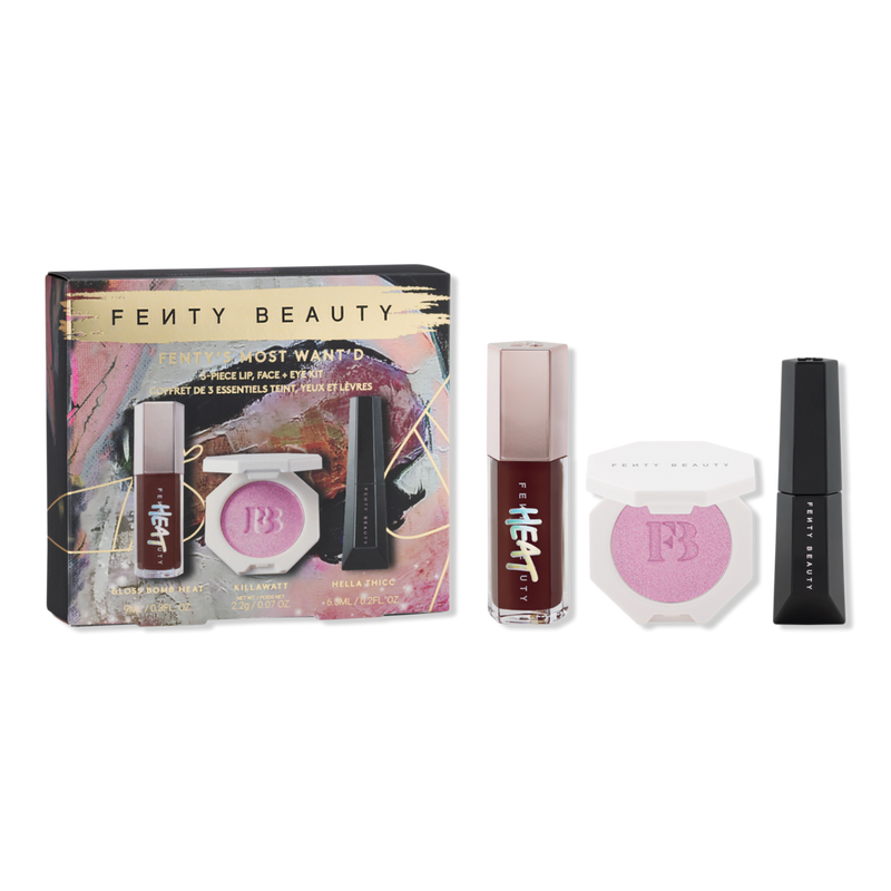 FENTY BEAUTY by Rihanna FENTY S Most Want d 3 Piece Lip Face Eye Kit Ulta Beauty