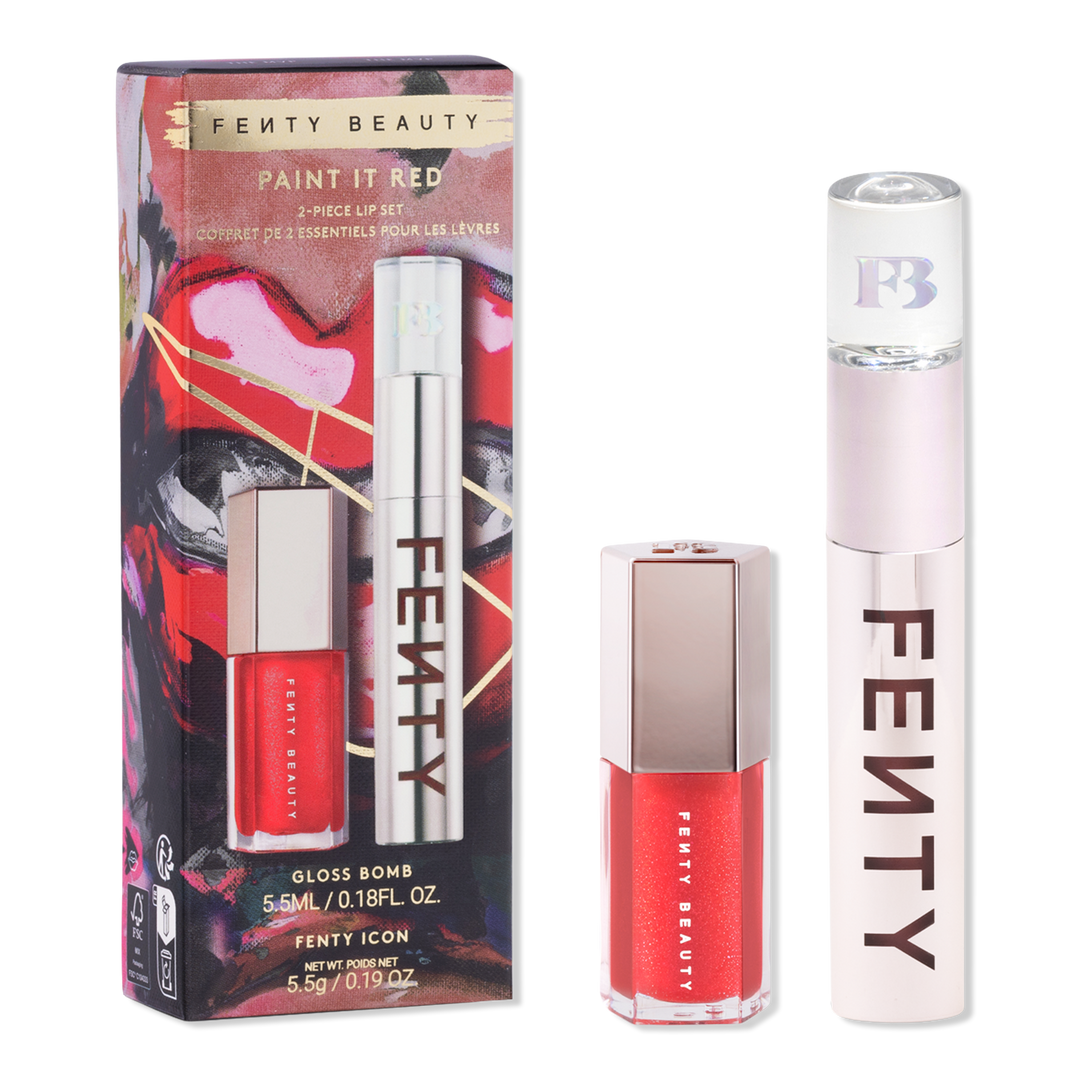 FENTY BEAUTY by Rihanna Paint It Red 2-Piece Lip Set #1