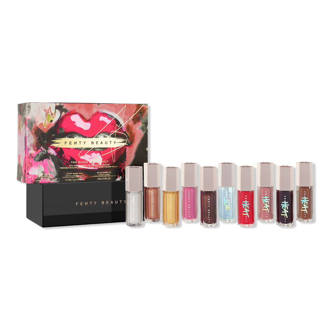 FENTY BEAUTY by Rihanna The Gloss Bomb Vault Full-Size Universal Lip Luminizer 10-Piece Set #1