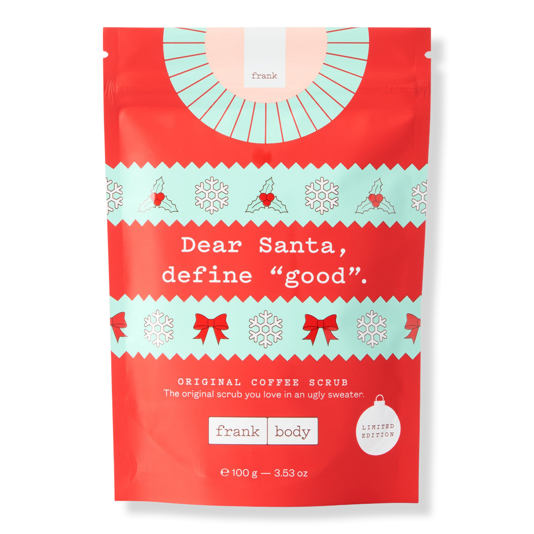 frank body Cyber Monday Deal Free Ugly Sweater Coffee Scrub with