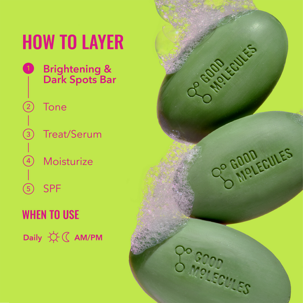 Good Molecules Brightening & Dark Spots Bar #6