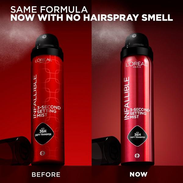 Spray fijador de maquillaje de secado rápido Infallible 5