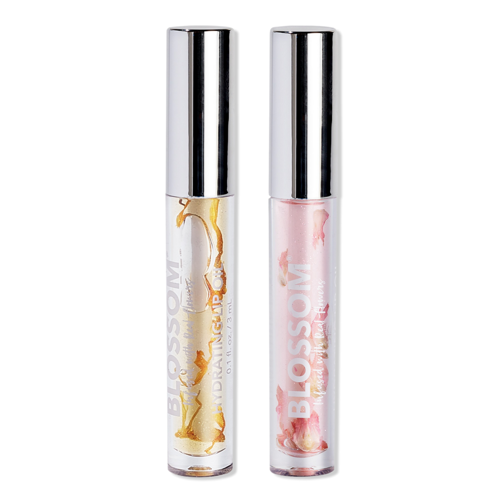 Blossom Hydrating Lip Oil Set - Watermelon + Mango Flavors