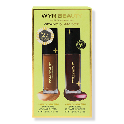 WYN BEAUTY Grand Slam Lip Gloss Duo Set