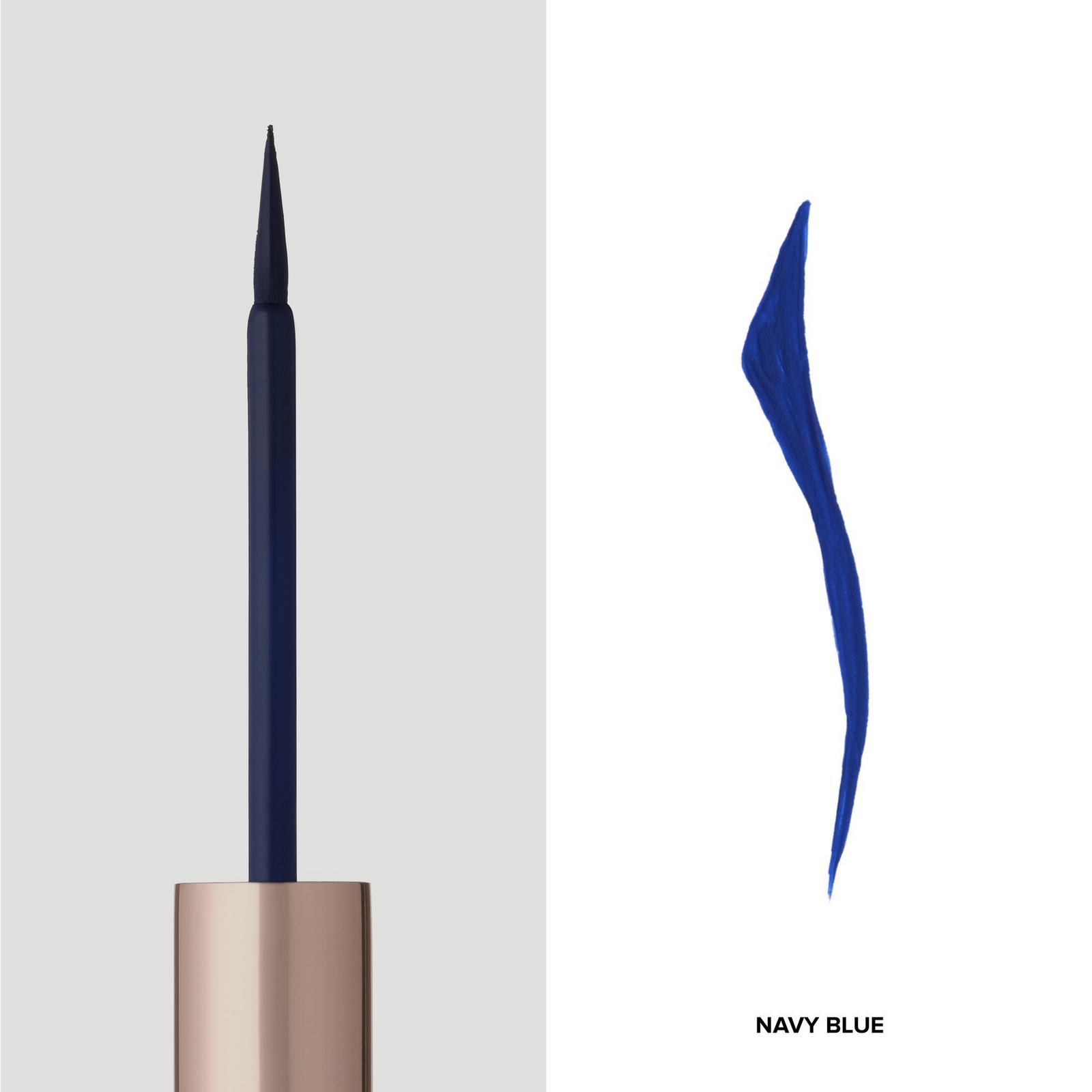 Matte Liquid Eyeliner - Navy Blue