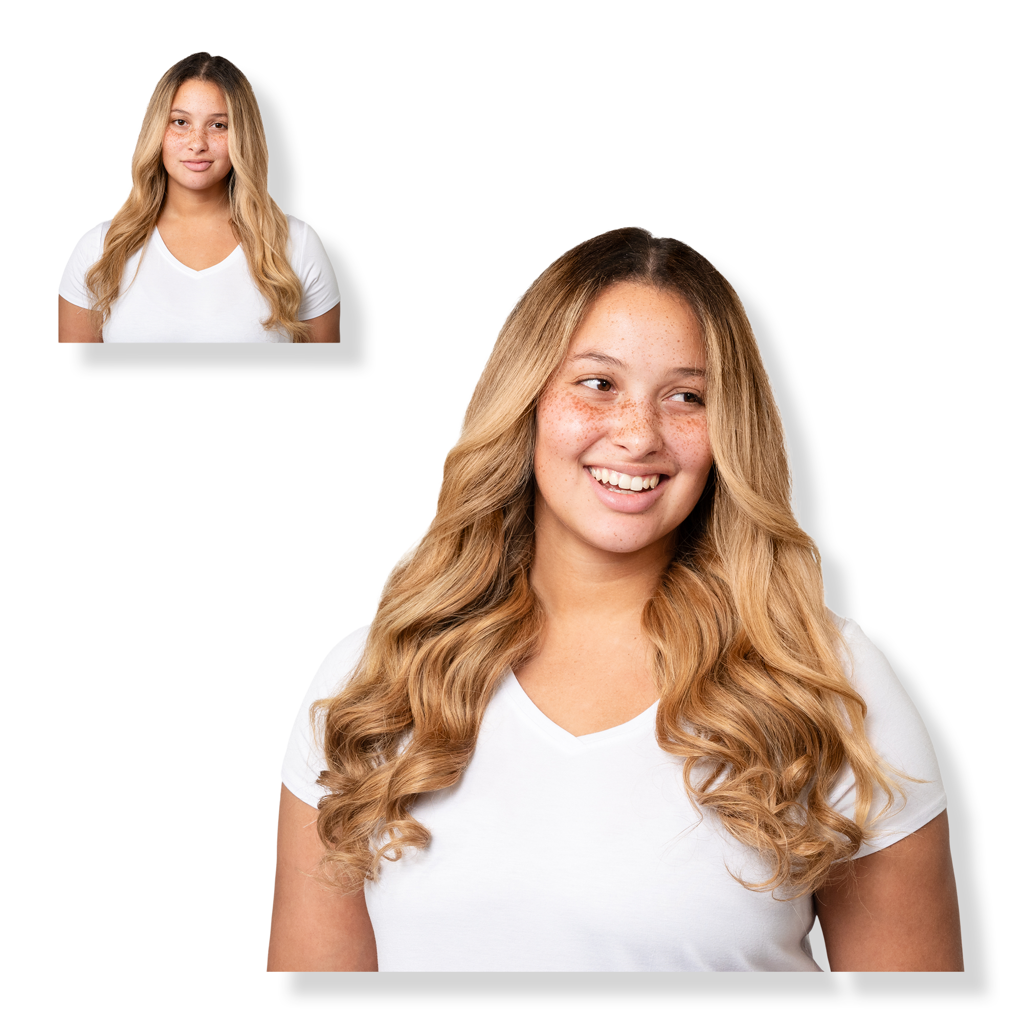 Locks & Mane 20" Clip-in Human Hair Extension #1