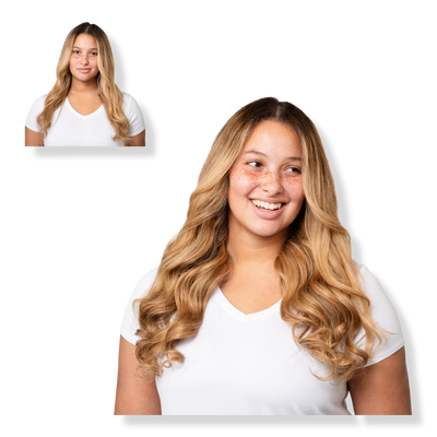 Locks & Mane 20" Clip-in Human Hair Extension