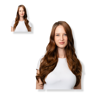 Locks & Mane 20" Clip-in Human Hair Extension