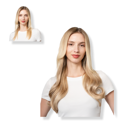 Locks & Mane 20" Clip-in Human Hair Extension