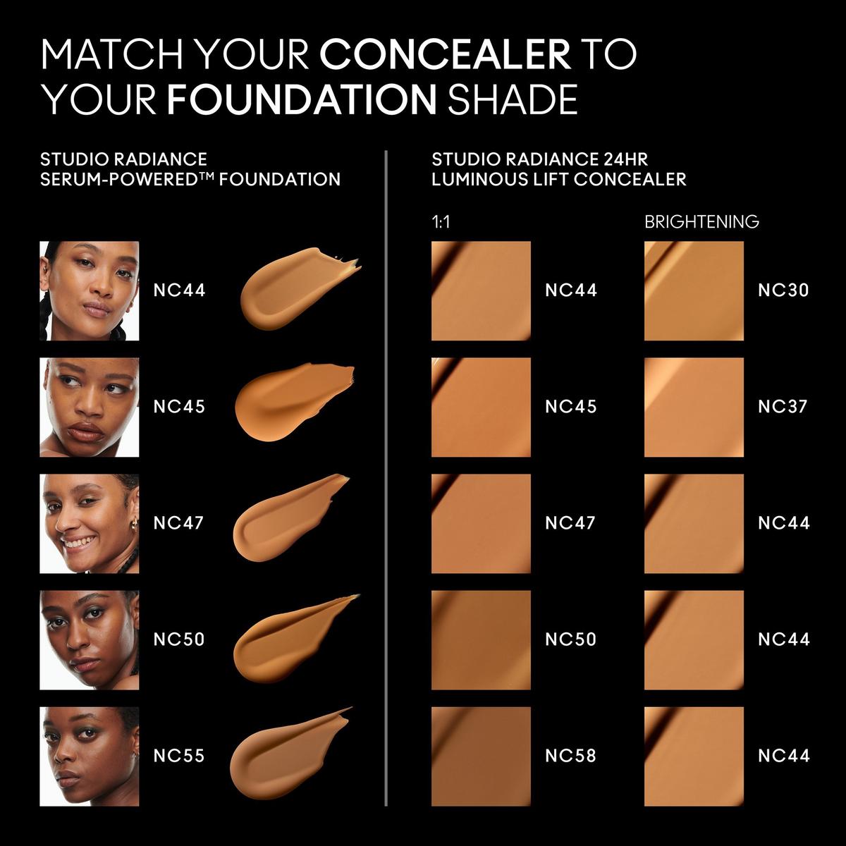 Studio Radiance 24hr Luminous Lift Concealer - NC45