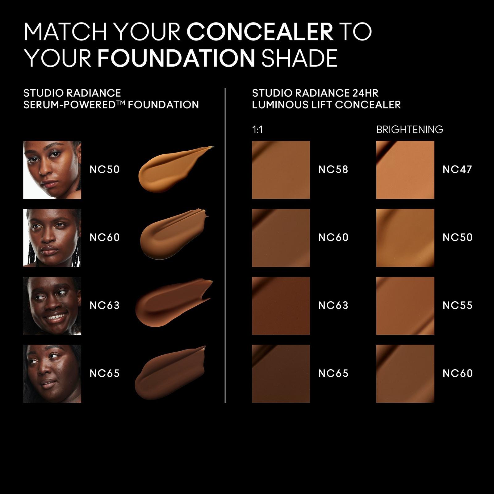Studio Radiance 24hr Luminous Lift Concealer - NC63