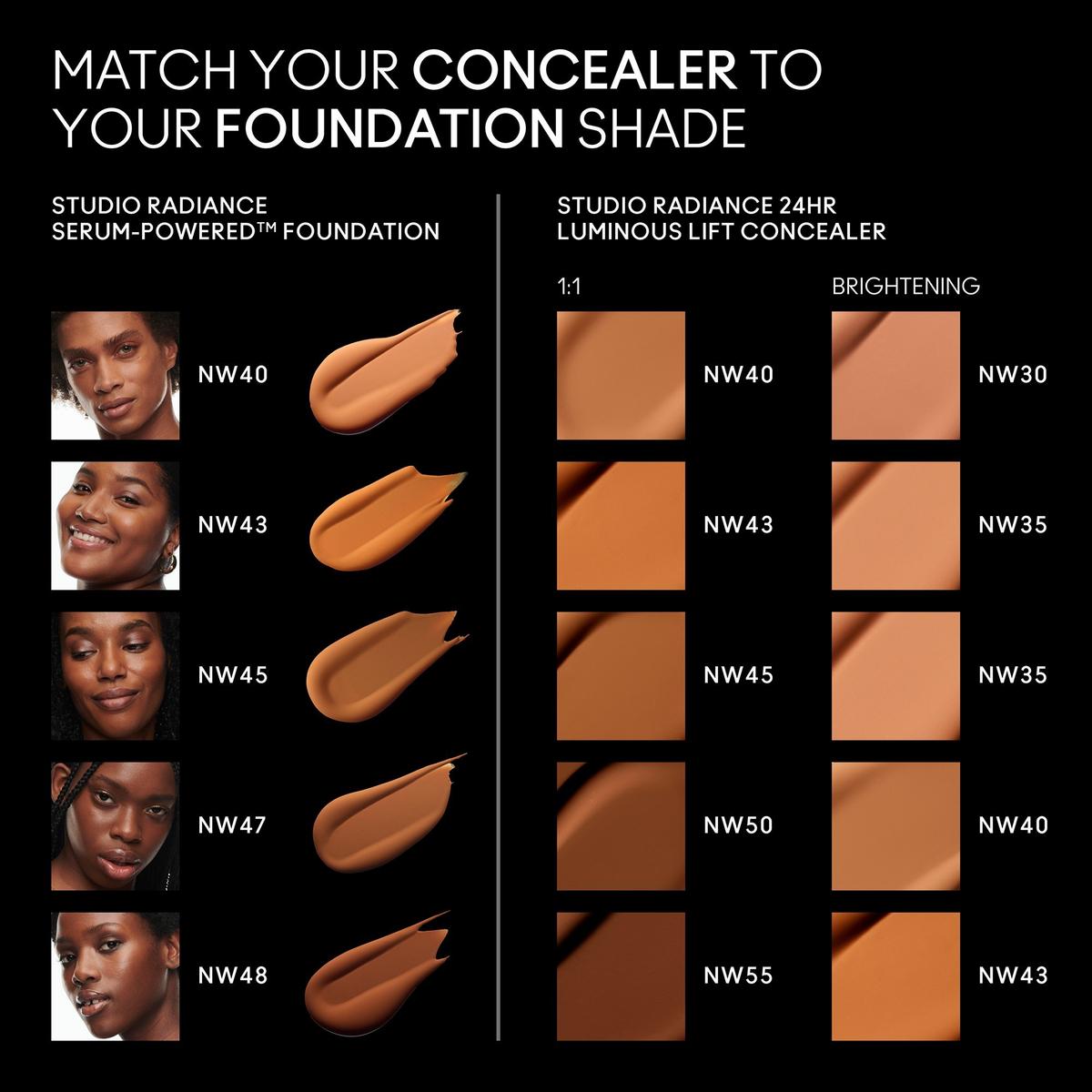 Studio Radiance 24hr Luminous Lift Concealer - NW50