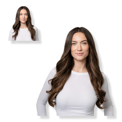 Locks & Mane 20" Clip-in Human Hair Extension