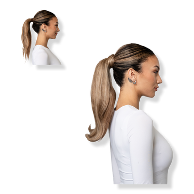 Locks & Mane 18" Human Hair Ponytail