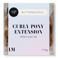 18" Curly Human Hair Ponytail