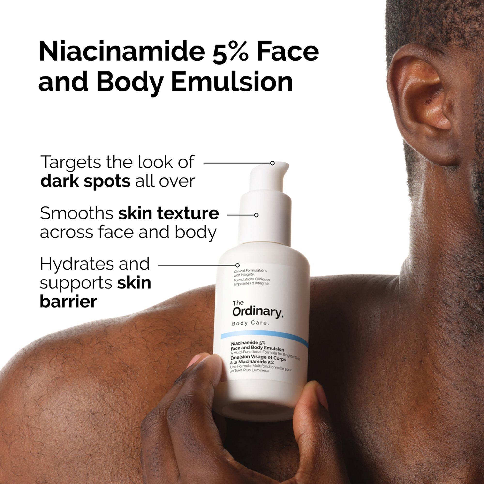 Эмульсия для лица и тела The Ordinary Niacinamide 5% от пигментных пятен и неровного тона — фото 3