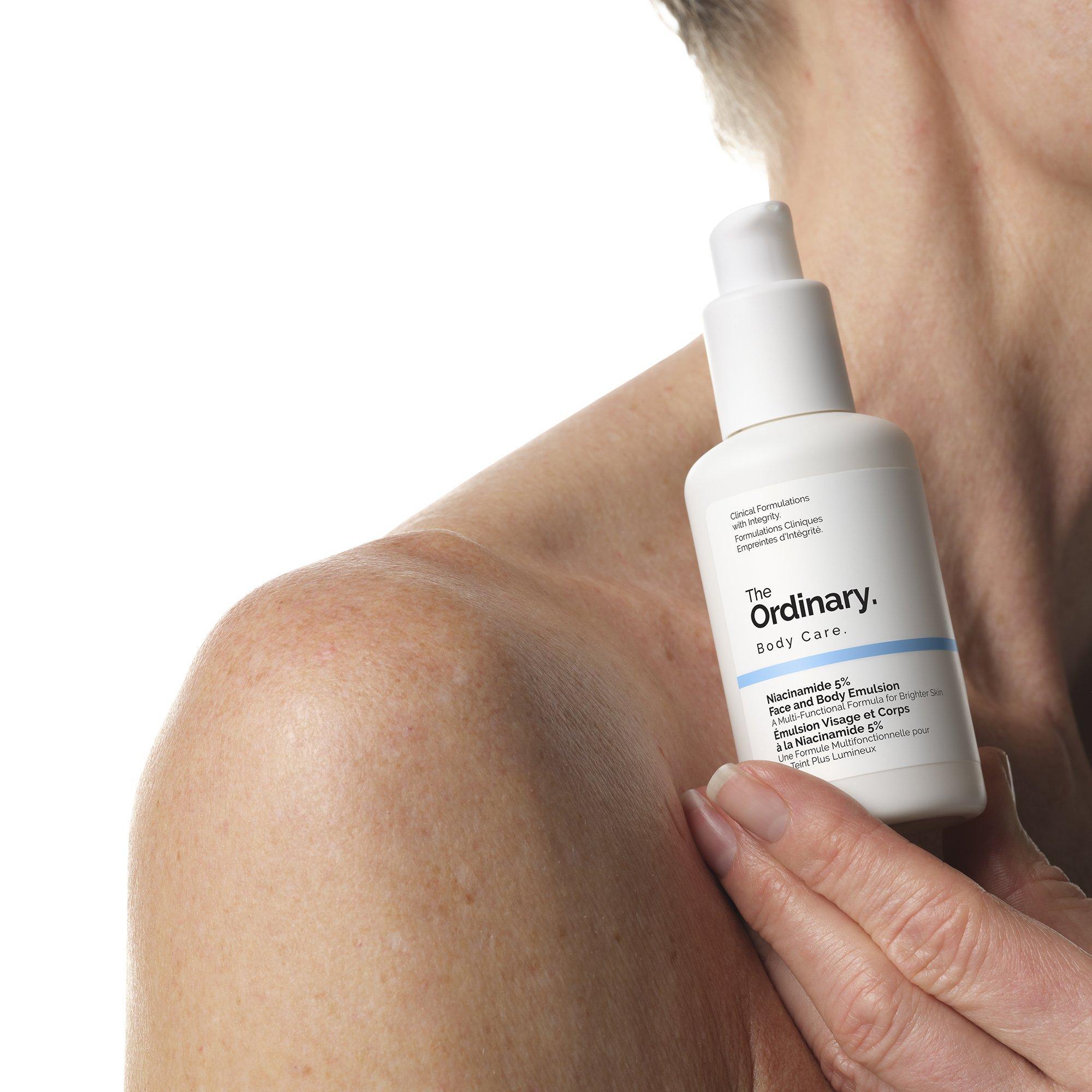 Эмульсия для лица и тела The Ordinary Niacinamide 5% от пигментных пятен и неровного тона — фото 5