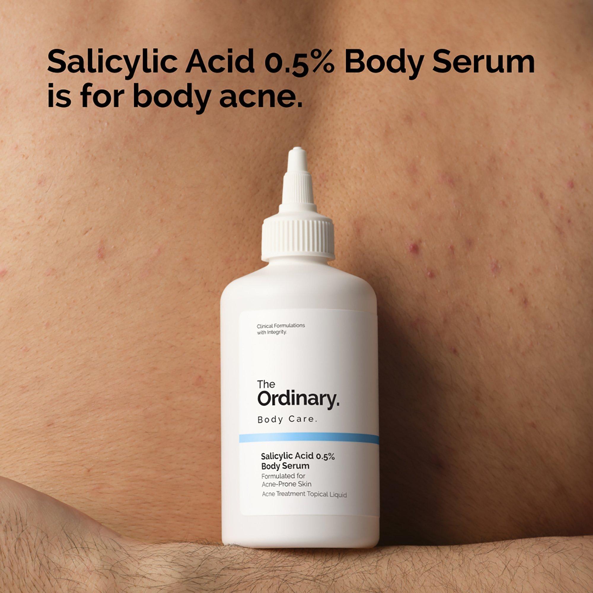 Отшелушивающая сыворотка для тела против акне The Ordinary Salicylic Acid 0.5% — фото 4