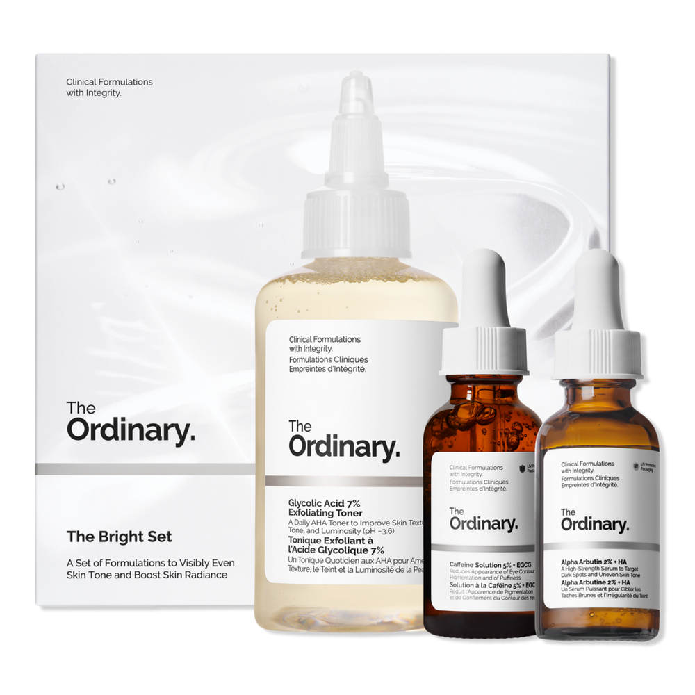 The Ordinary The Bright Set With Glycolic Acid