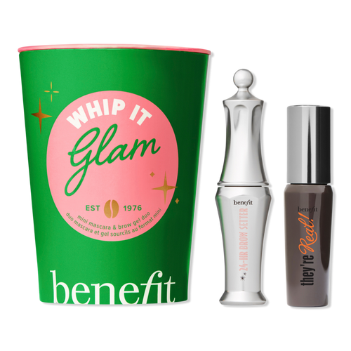 Benefit Cosmetics Whip It Glam Mini Mascara & Brow Gel Holiday Duo