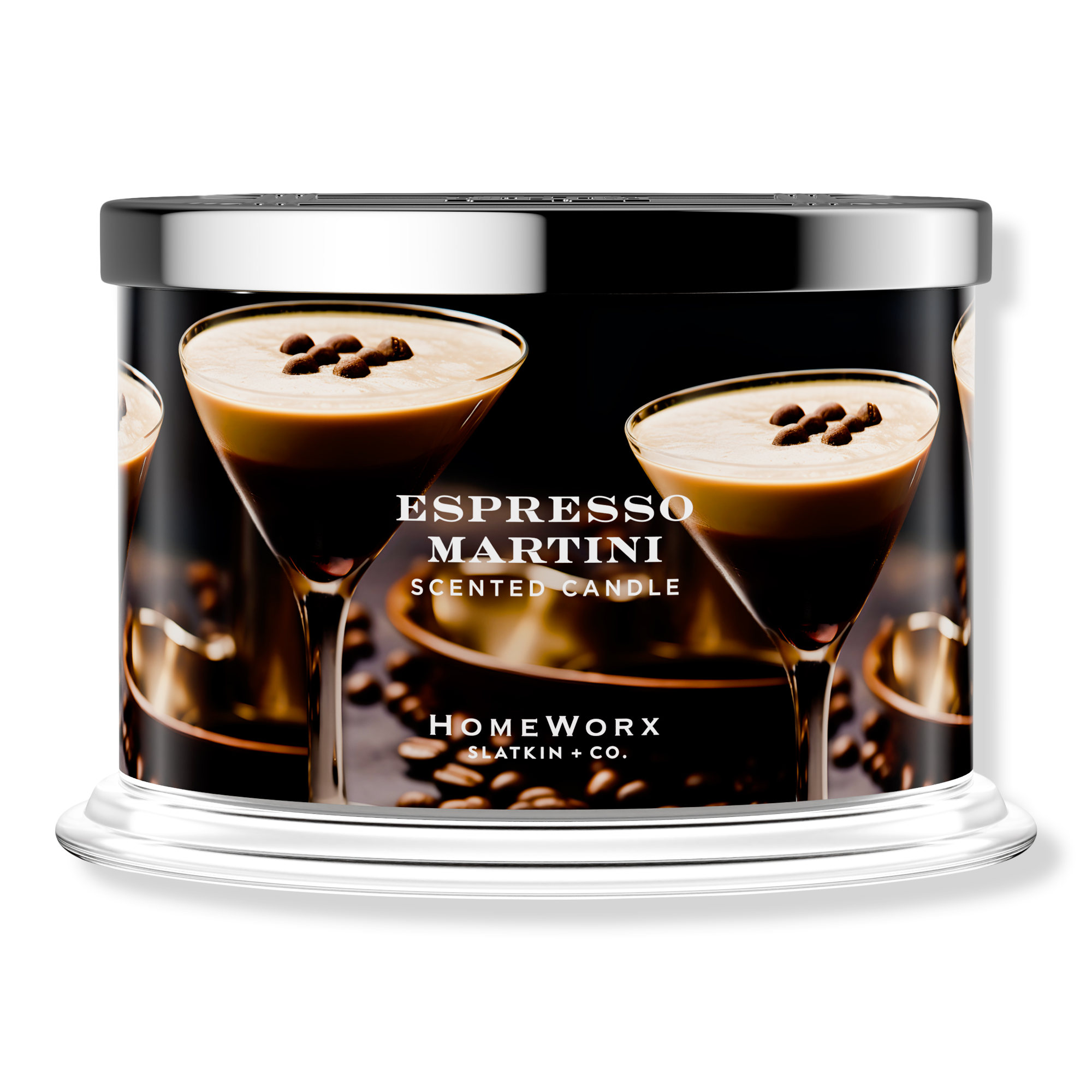 HomeWorx Espresso Martini 4-Wick Scented Candle #1