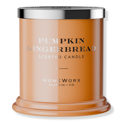 HomeWorx Pumpkin Gingerbread 1-Wick Scented Candle