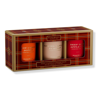 HomeWorx Harvest Candle Gift Set of 3