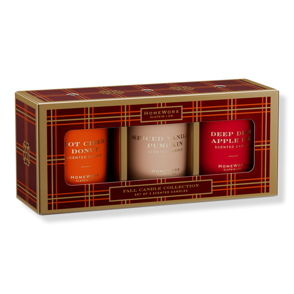 HomeWorx Harvest Candle Gift Set of 3 #1