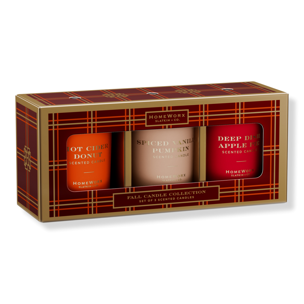 Homeworx Harvest Candle Gift Set Of 3