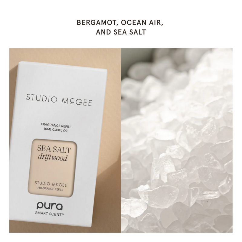 Pura - Pura x Studio McGee Sea Salt Driftwood / White Bergamot