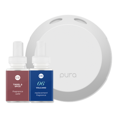 Pura Pura x Capri Blue Seasonal Smart Fragrance Diffuser Set