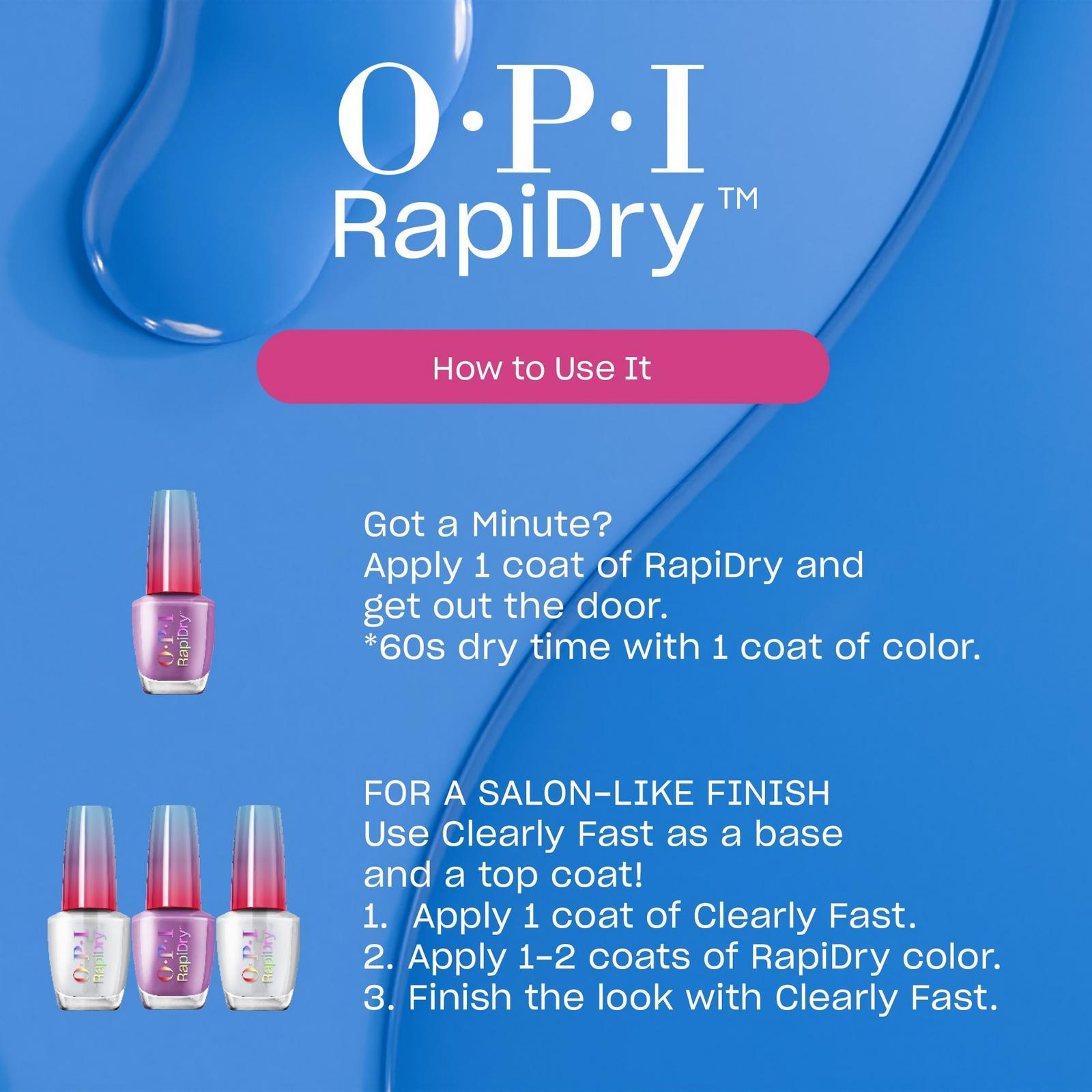 RapiDry Quick-Dry Lacquer