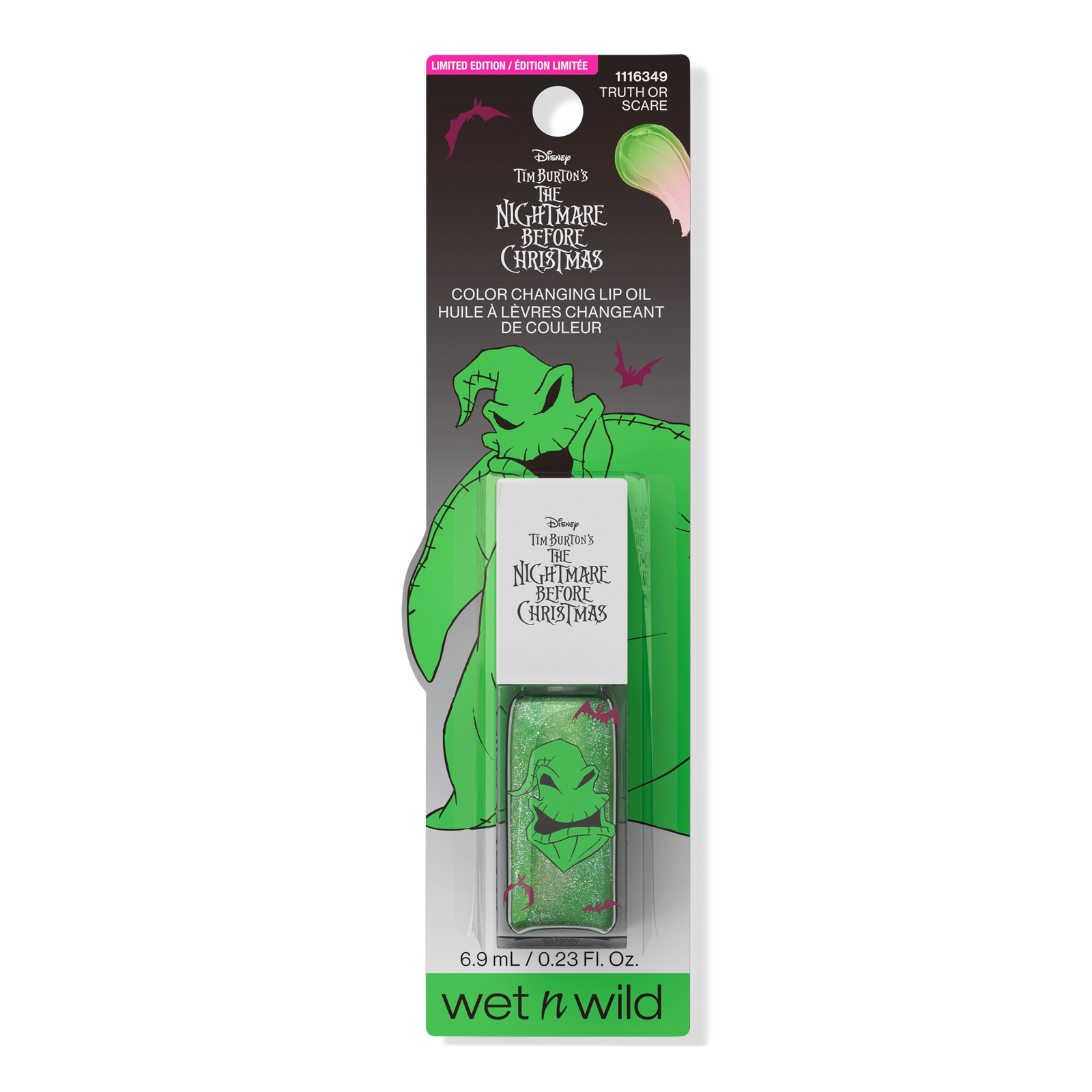 Nightmare Before Christmas Truth or Scare Color Changing Lip Oil
