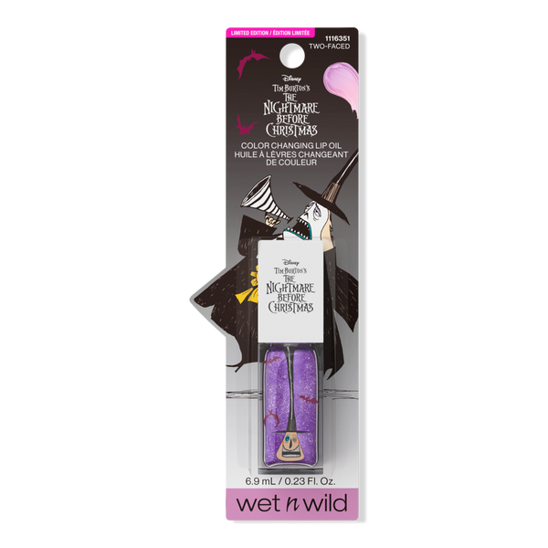 Wet n Wild Nightmare Before Christmas Two-Faced Color Changing Lip Oil #5