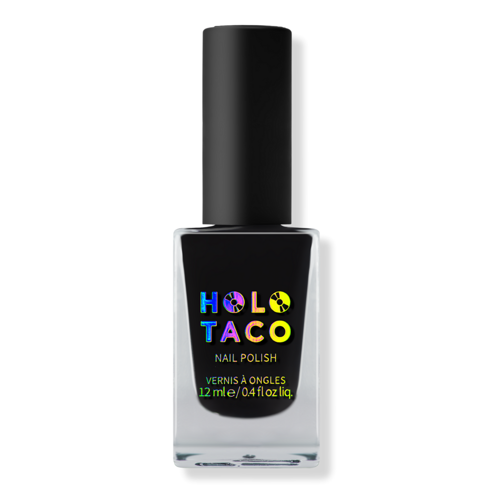 Holo Taco Creme Nail Polish - One-coat Black