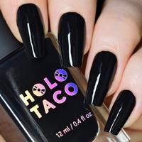 Holo Taco - One-Coat Black Crème Nail Polish | Ulta Beauty