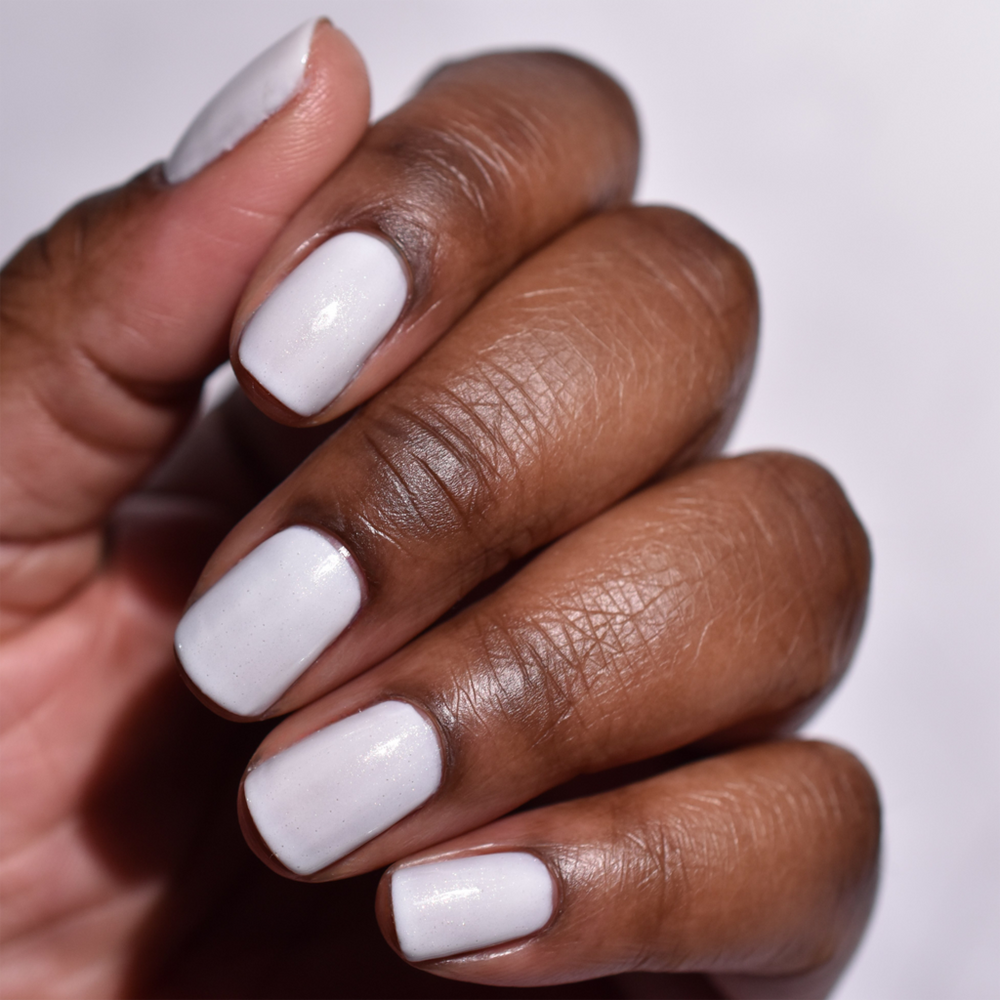 Specialty Nail Polish - Milky White Shimmer