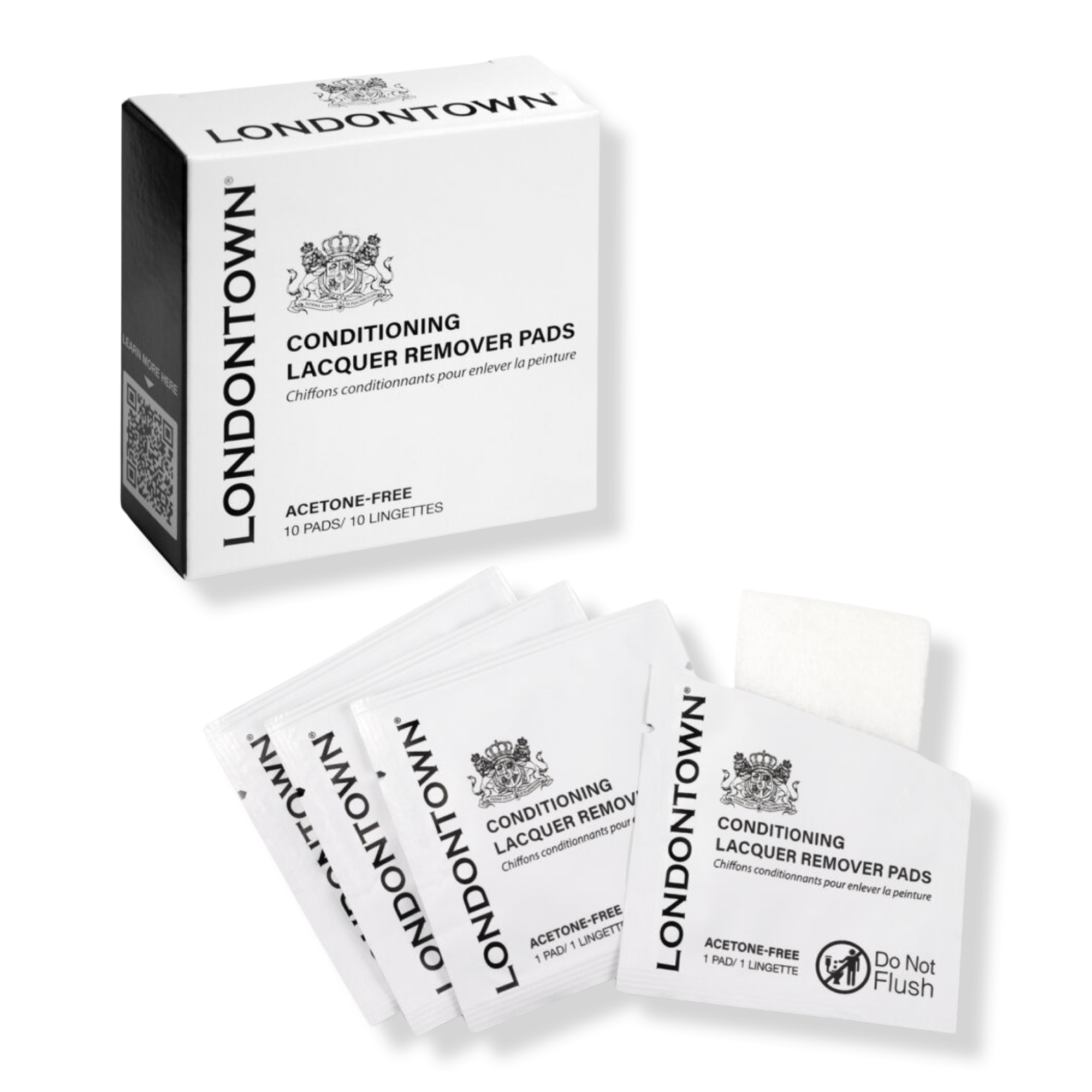 Londontown Conditioning Lacquer Remover Wipes #1