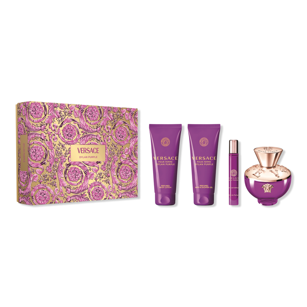 Versace Dylan Purple 4 Piece Gift Set #1