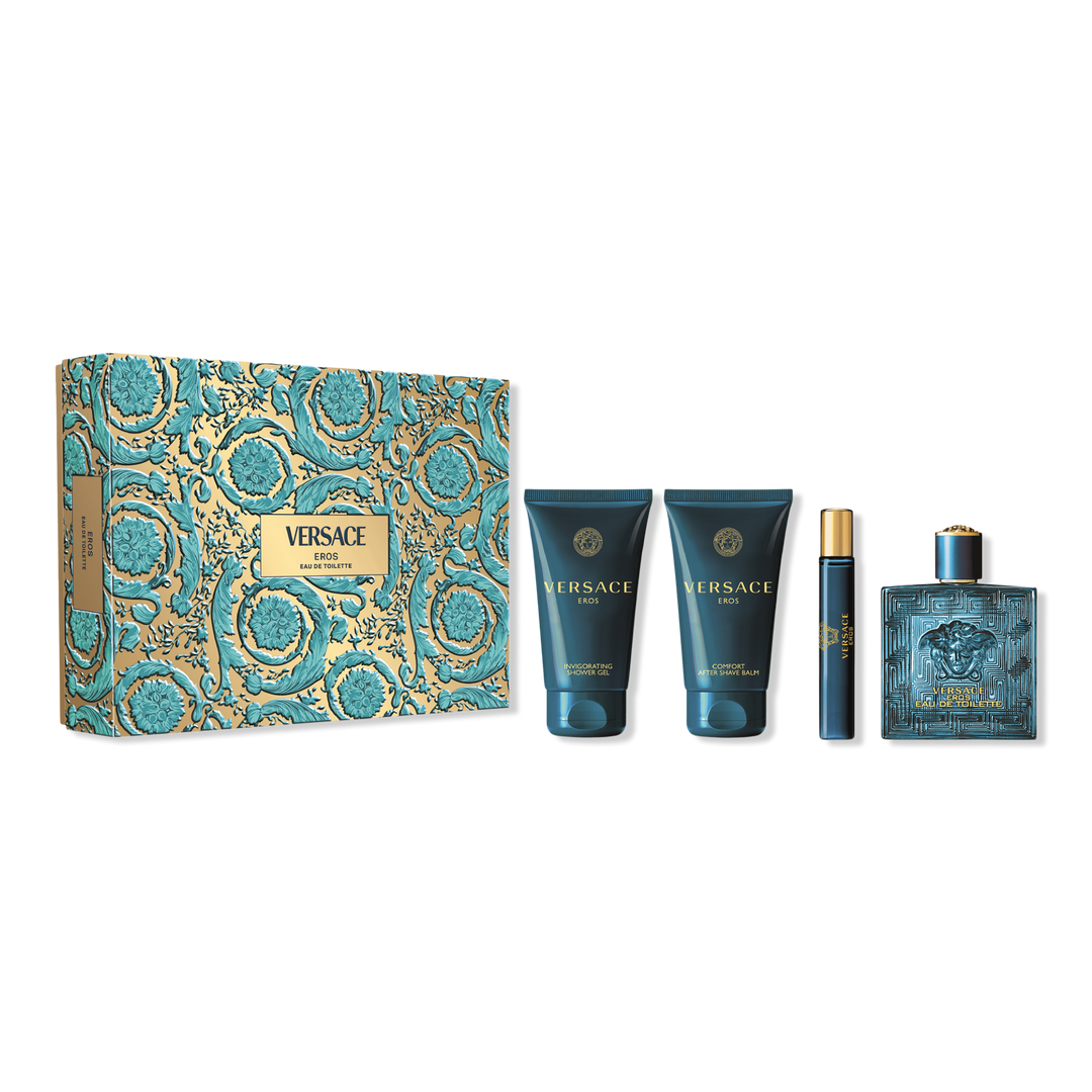Versace Eros Eau de Toilette 4 Piece Gift Set #1