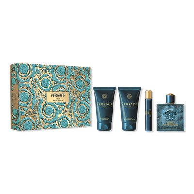 Versace Eros Eau de Toilette 4 Piece Gift Set